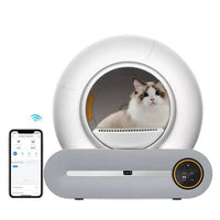 Smart Self-Cleaning Cat Litter Box with App Control