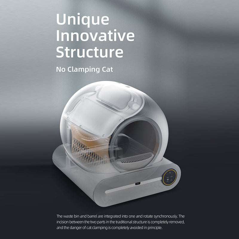 Smart Self-Cleaning Cat Litter Box with App Control