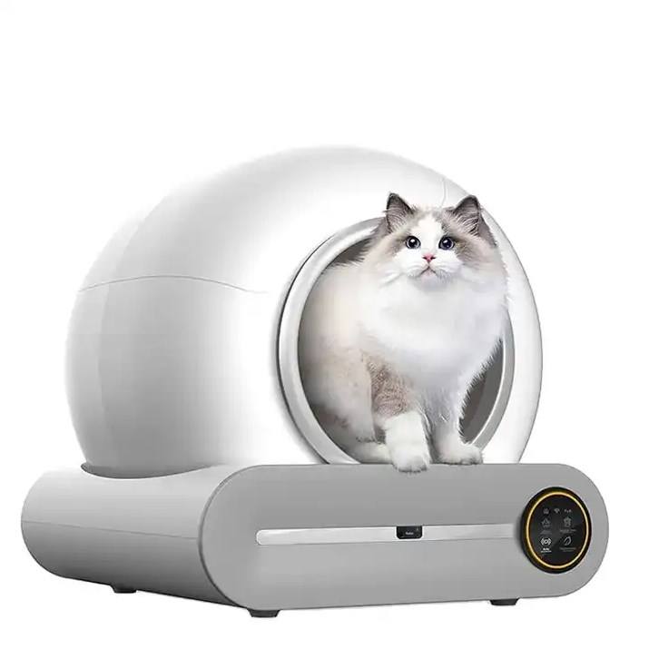 Smart Self-Cleaning Cat Litter Box with App Control